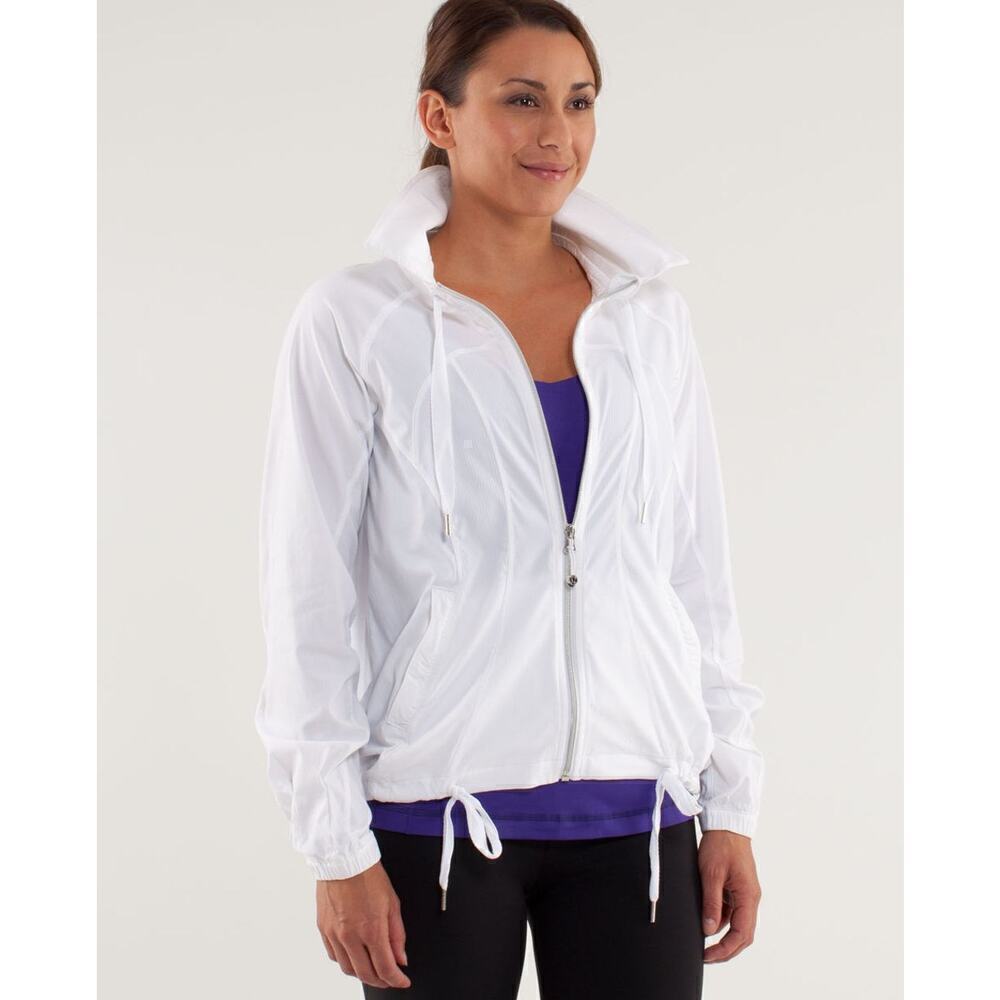 Lululemon Transition Jacket White Size 4